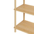 Display Shelf 5 Tier Bookshelf Storage Rack Natural