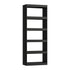 5 Tier Bookshelf Display Shelf Open Storage Cabinet Black