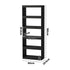 5 Tier Bookshelf Display Shelf Open Storage Cabinet Black