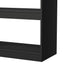 5 Tier Bookshelf Display Shelf Open Storage Cabinet Black