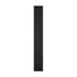Tall Bookcase Display Shelf 2 Door Adjustable Cabinet Black