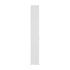 Tall Bookcase Display Shelf 2 Door Adjustable Cabinet White