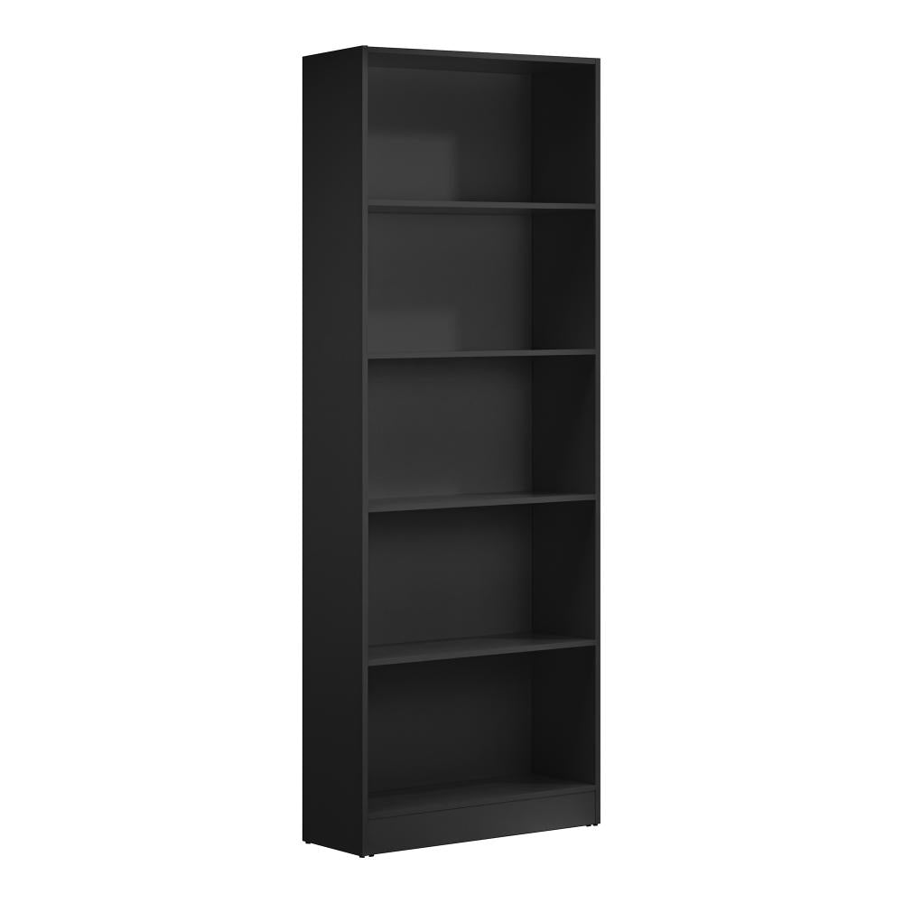 Bookshelf Display Shelf 5-Tier Black