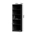 Bookshelf Display Shelf 5-Tier Black