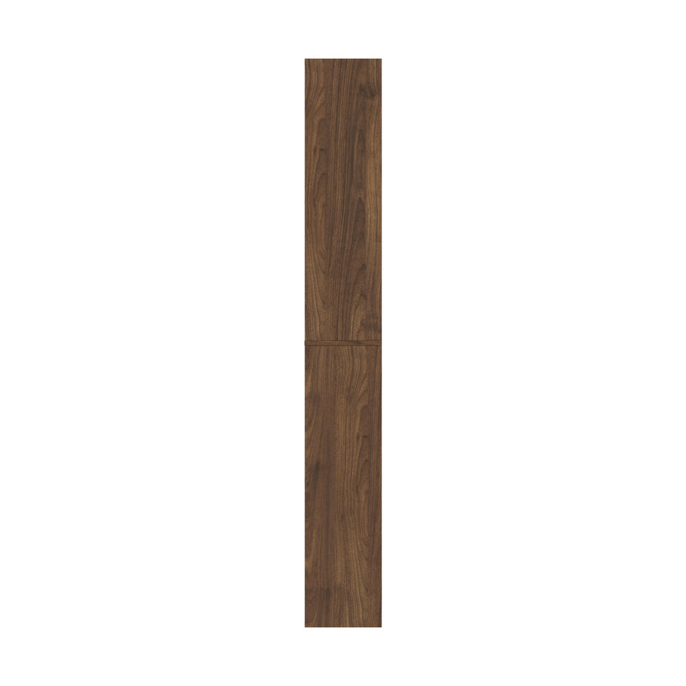 Oikiture Display Shelf 21 Cube Bookshelf DVD CD Storage Rack Bookcase Walnut