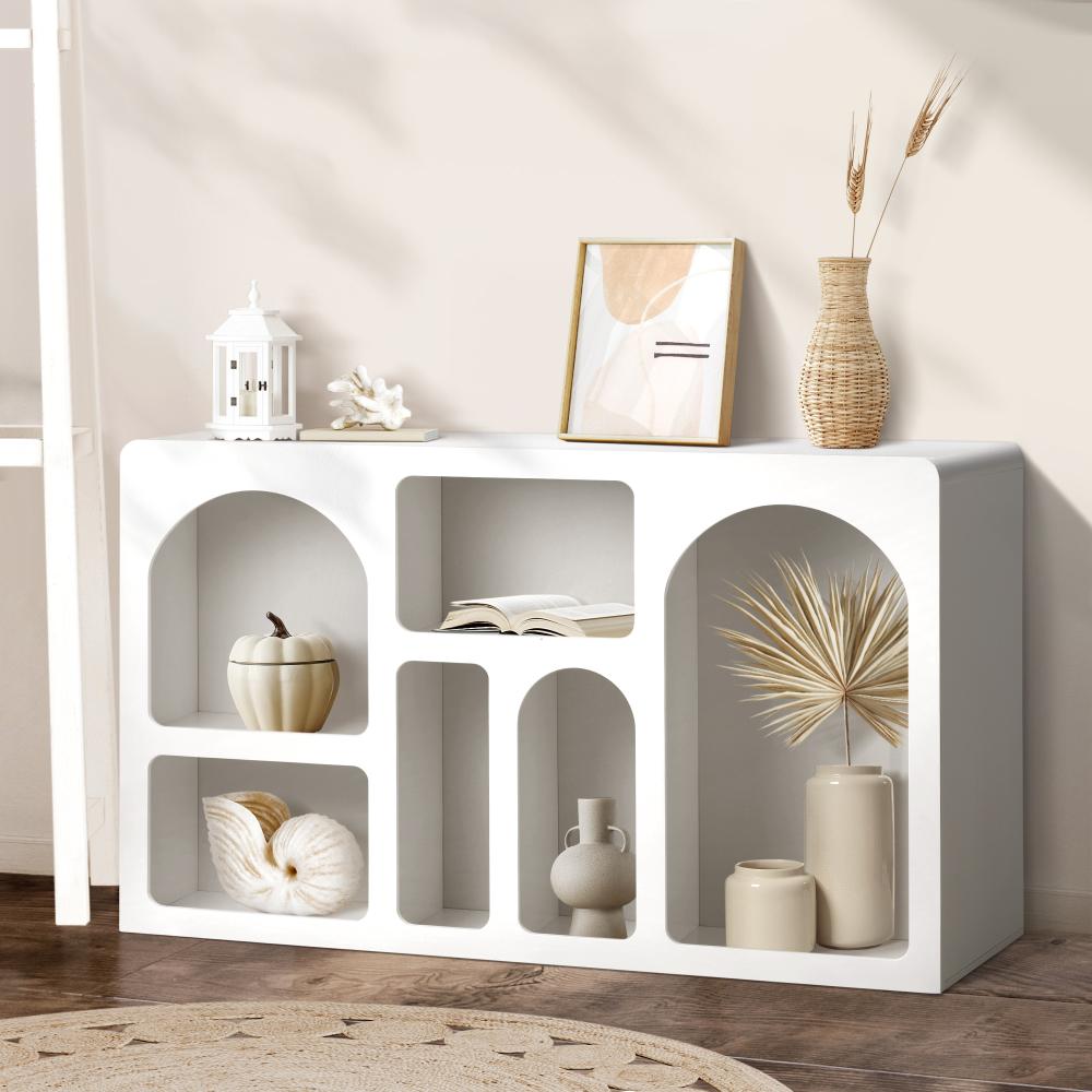 Display Cabinet with 6 Irregular Shelves