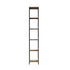 Oikiture Display Shelf 5 Tier Storage Shelves Black&Natural