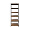 Oikiture Display Shelf 5 Tier Storage Shelves Black&Walnut