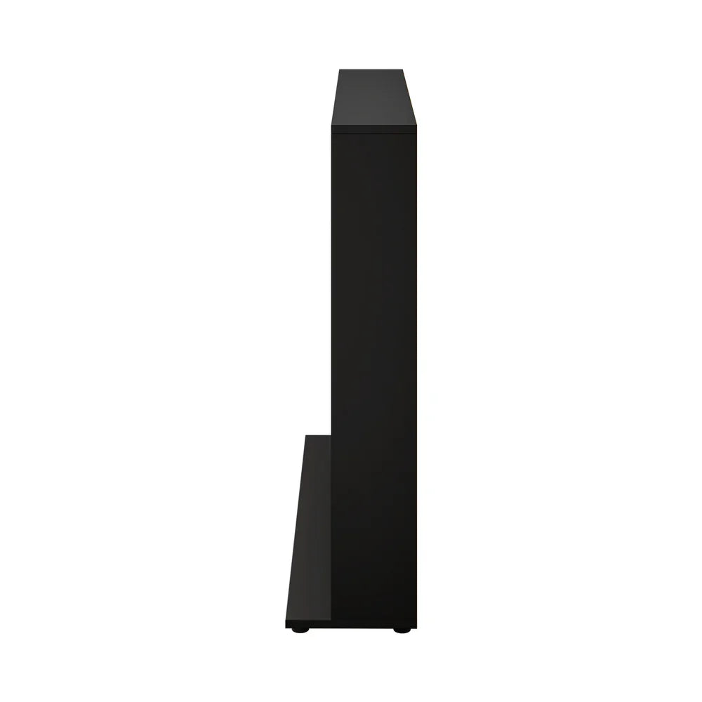Bookshelf Display Shelf Bookcase CD Media Storage Rack Black