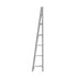 Corner Ladder Shelf 6-Tier Display Rack White