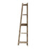 Corner Ladder Shelf 5 Tier Display Stand Bookshelf Natural
