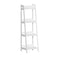 Display Shelf 4 Tier Corner Ladder Shelves White