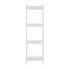 Display Shelf 4 Tier Corner Ladder Shelves White