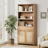 Display Shelf Bookcase Adjustable Storage Cabinet 5 Tier