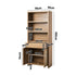Display Shelf Bookcase Adjustable Storage Cabinet 5 Tier
