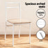 Artiss Dining Table and Chairs Set 5pcs Foldable Kitchen Furniture Natural White