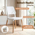 5‑Piece Drop‑Leaf Dining Set – 75–110cm Table + 4 Chairs, White/Pine