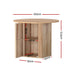 4‑Seater Dining Set – 100cm Square Table + Rubberwood Chairs, Pine/Natural