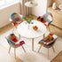 Artiss 1  Dining Table and 4 Mid Century Chairs Set White