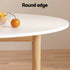 Artiss 1  Dining Table and 4 Chairs Set Wishbone Wood