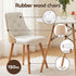 3‑Piece Round Dining Set – 90cm Table + 2 PU Leather Chairs, White