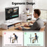2‑in‑1 Desktop Organiser – Monitor Stand & 3‑Tier Shelf, PVC, 20kg Capacity