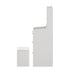 Dressing Table Stool Set LED Light White