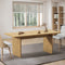 Oikiture 180cm Dining Table Rectangular Timber Natural