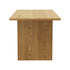 Oikiture 180cm Dining Table Rectangular Timber Natural