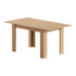 160cm Extendable Dining Table Cafe Table Wooden