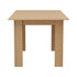 160cm Extendable Dining Table Cafe Table Wooden