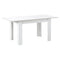 160cm Extendable Dining Table Cafe Table White