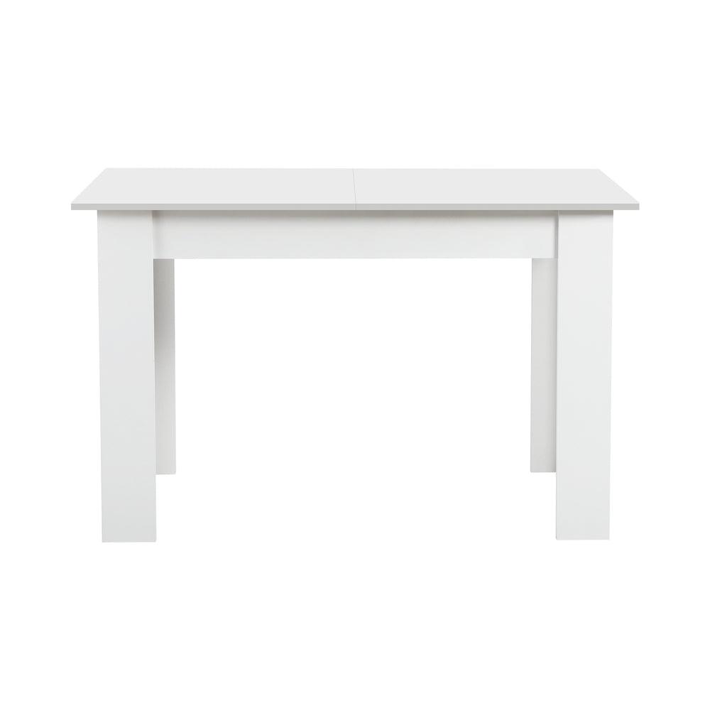 160cm Extendable Dining Table Cafe Table White