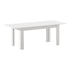 Extendable Dining Table 160–200cm – White Café Style Modern Design