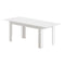 Extendable Dining Table 160–200cm – White Café Style Modern Design