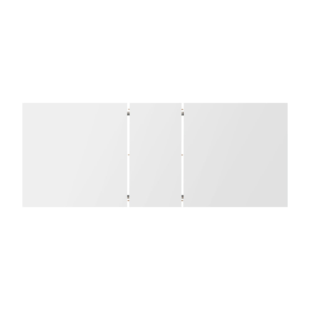 Extendable Dining Table 160–200cm – White Café Style Modern Design