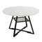 120cm Round Dining Table Marble-like Wooden Kitchen Furniture