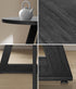 120cm Round Dining Table – Designer Style, Cross‑Linked Base, Black