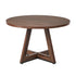 120cm Round Dining Table Wooden Kitchen Furniture Walnut