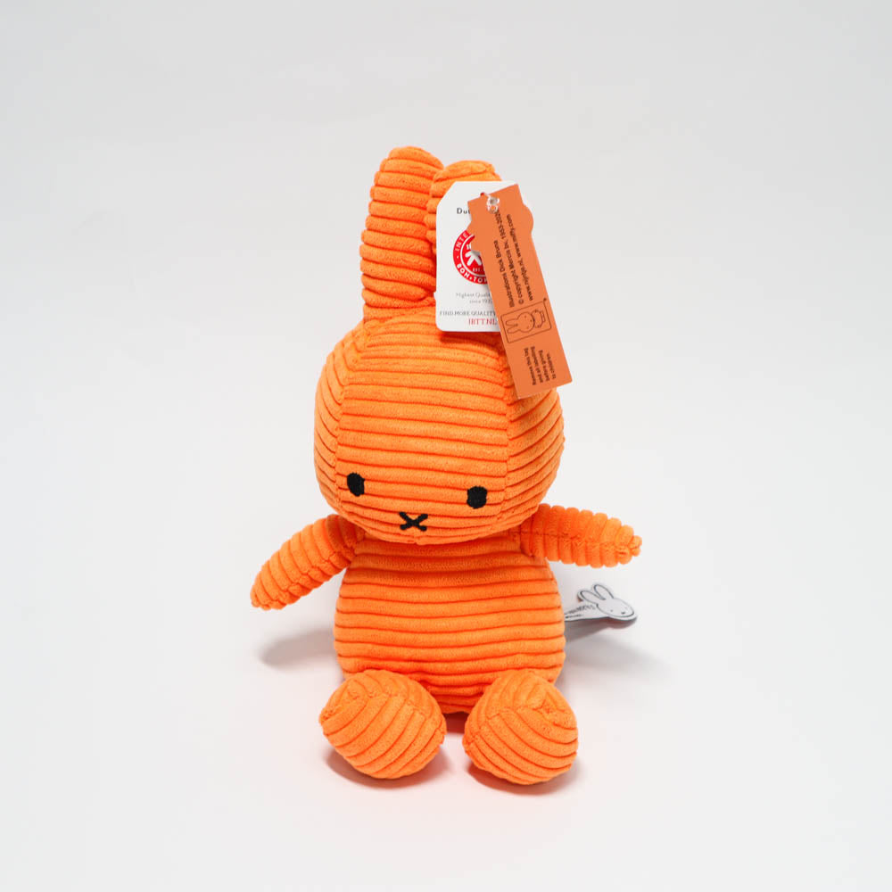 MIFFY SITTING CORDUROY ORANGE 23 CM-2006733364828180480
