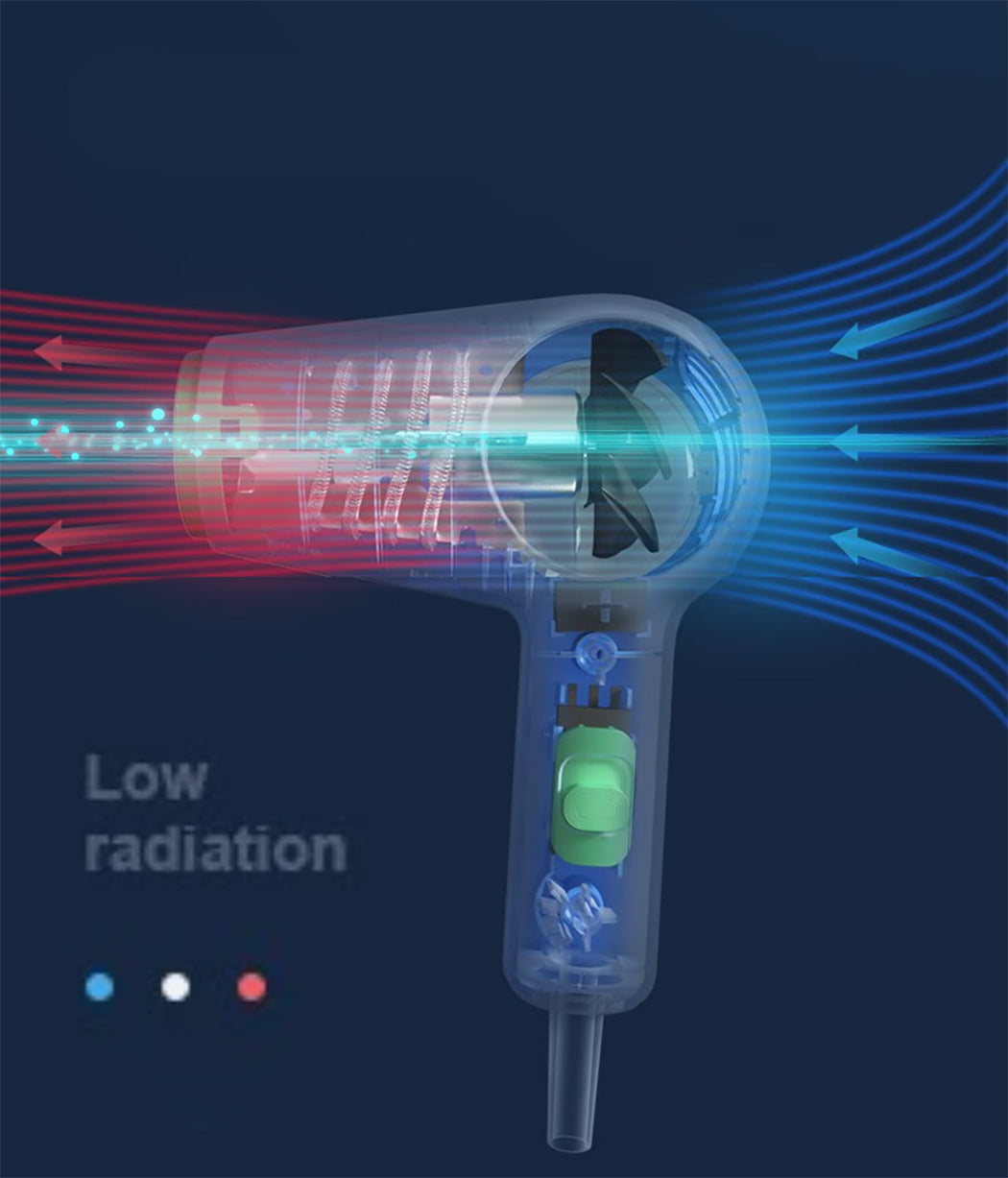 Seven Bubble ultra quiet Kids Hair Dryer-1973194199654338562