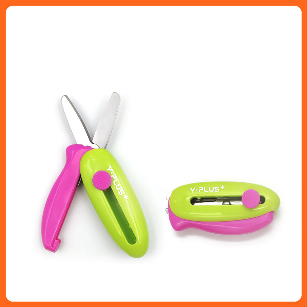 YPlus Cuckoo Spring-Action pocket Scissors-1973194200086351873