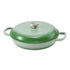 Enameled Cast Iron Dutch Oven – 3.3L, Green, Bread Baking, Oven‑Safe