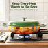 Enameled Cast Iron Dutch Oven – 3.3L, Green, Bread Baking, Oven‑Safe