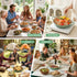 Enameled Cast Iron Dutch Oven – 3.3L, Green, Bread Baking, Oven‑Safe