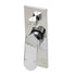 Shower Mixer Bathroom Wall Mount Solid Brass Chrome