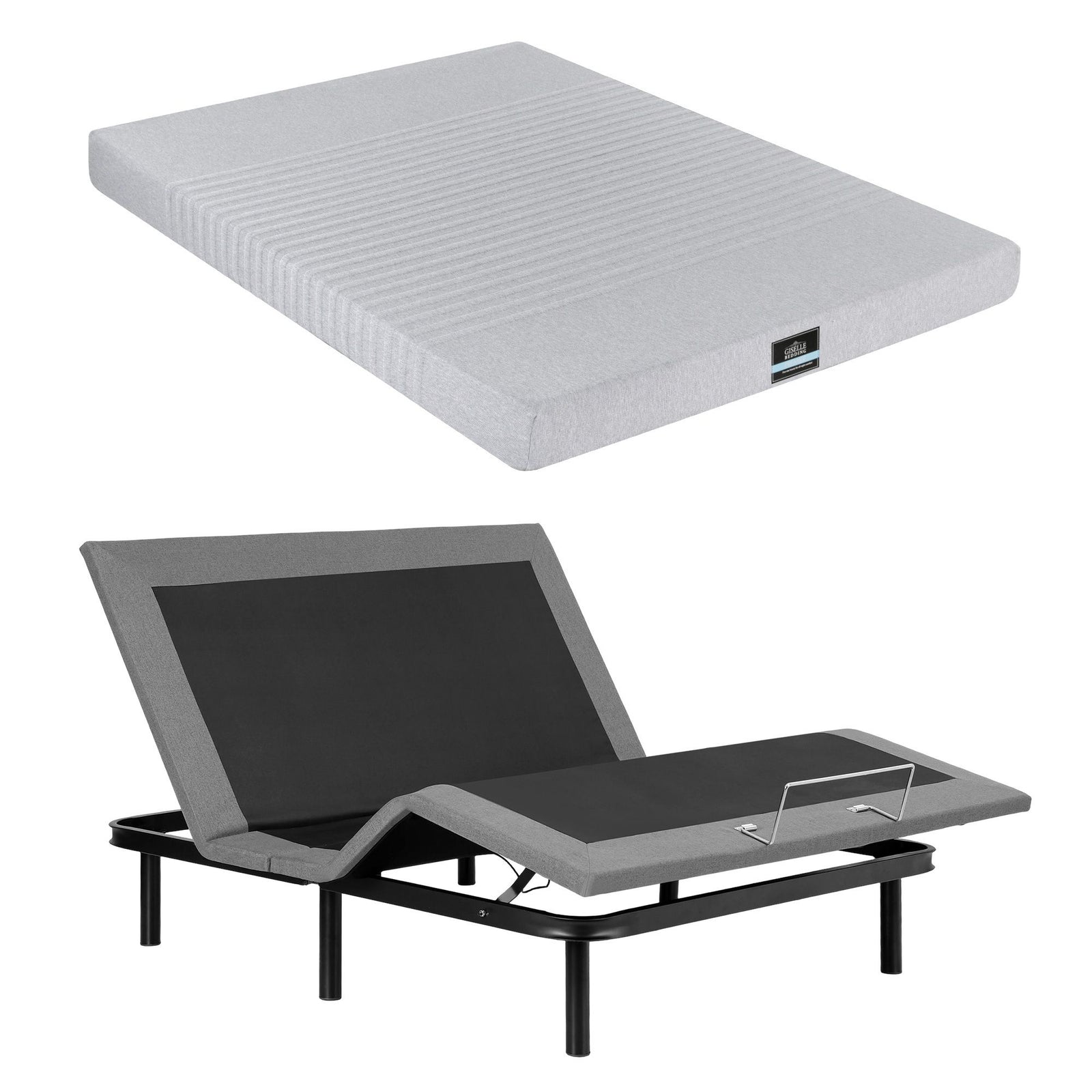 Double Adjustable Bed Frame & Mattress – Zero Gravity, 15cm Memory Foam