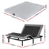 Queen Adjustable Bed Frame & Mattress – Zero Gravity, 15cm Memory Foam