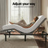 Adjustable Bed & Mattress Double – 20cm PURE Foam, Head/Foot Lift, Remote