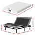 Adjustable Bed & Mattress King – 20cm PURE Foam, Head/Foot Lift, Remote